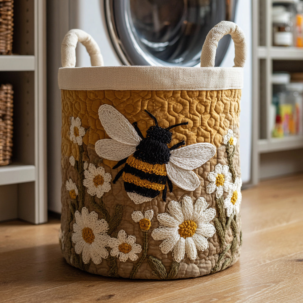 Honey™ | Pikowany Kosz na Pranie