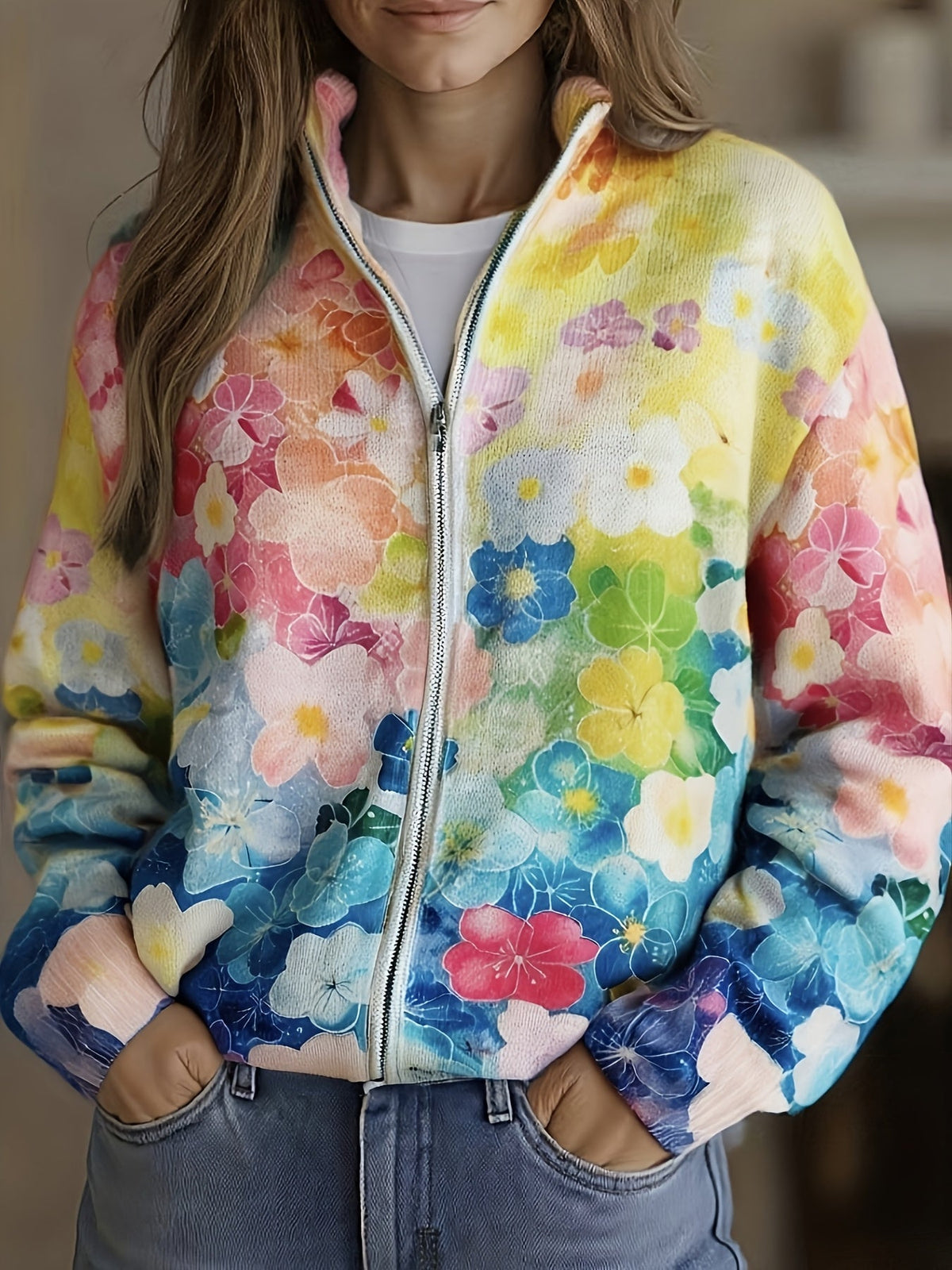 Augusta™ | Rozpinany Sweter na Zamek