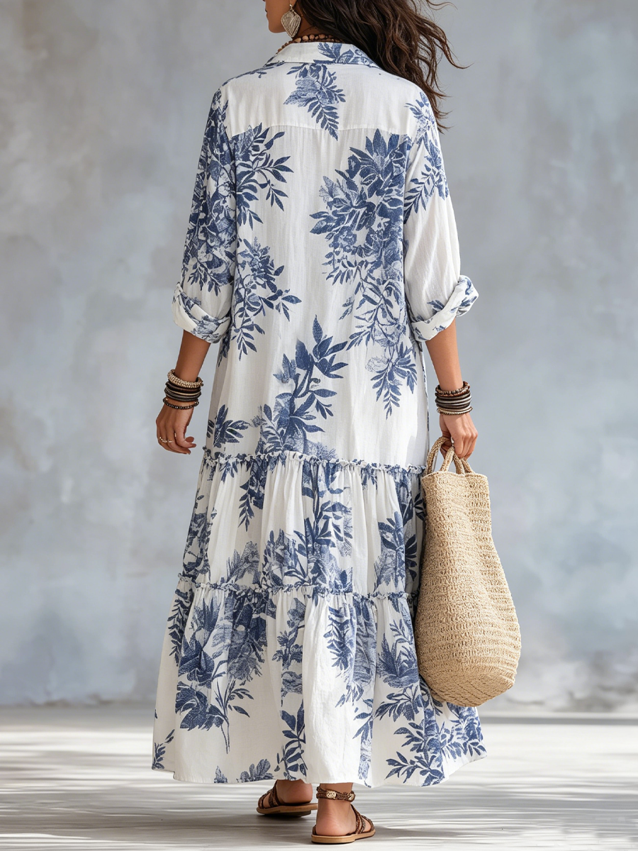 Bianca™ | Kwiatowa Sukienka Maxi Boho