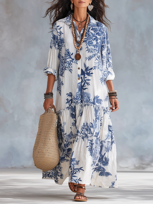Bianca™ | Kwiatowa Sukienka Maxi Boho