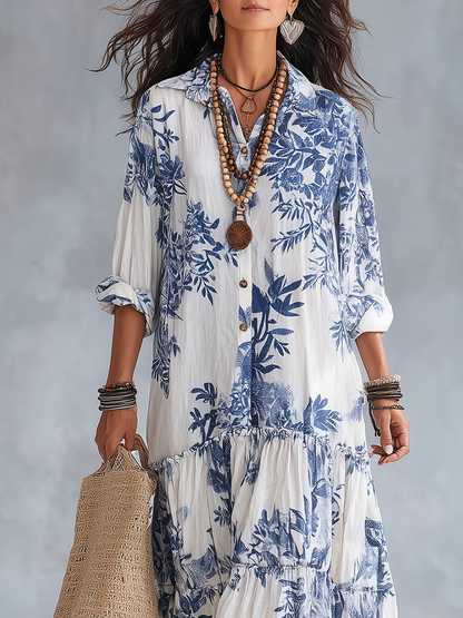 Bianca™ | Kwiatowa Sukienka Maxi Boho