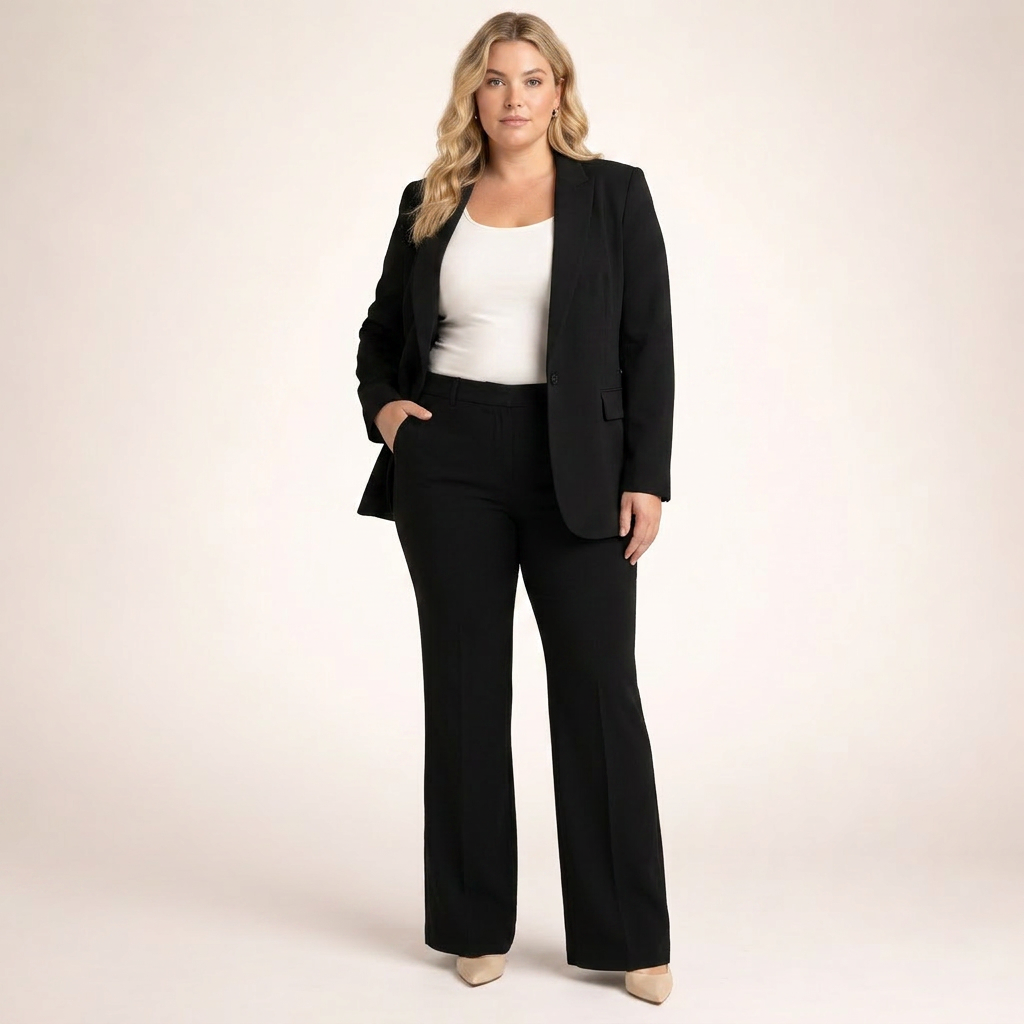 Vanessa™ | Elegancki Garniturowy Komplet z Rozszerzanymi Spodniami