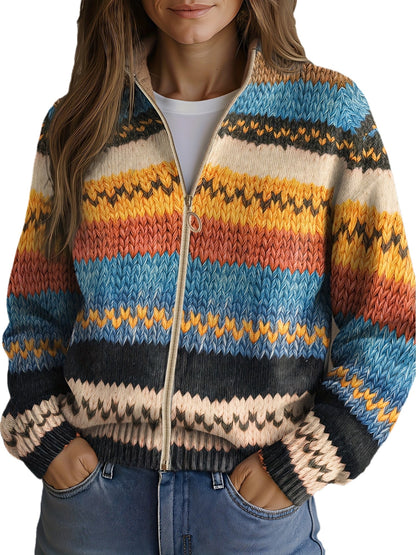 Yseult™ | Rozpinany Sweter na Zamek