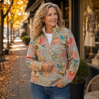 Xanthe™ | Rozpinany Sweter na Zamek