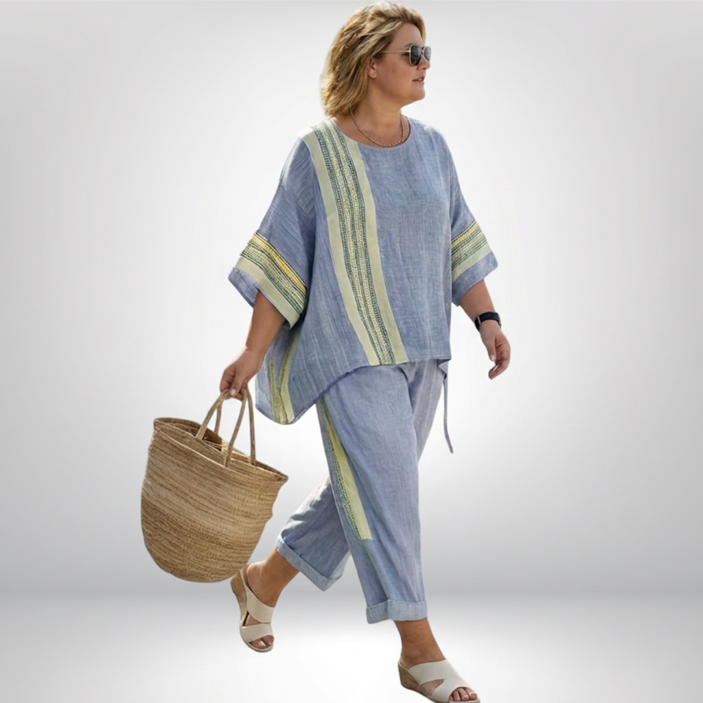 Daisy™ | Komplet w Paski Boho