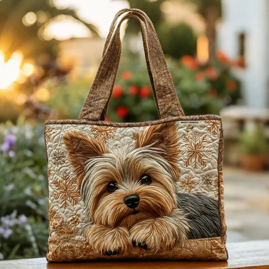 Uroczy Yorkshire | Pikowana Torba Shopperka