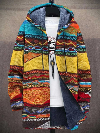 Katarzyna™ | Artystyczny Sweter z Kapturem