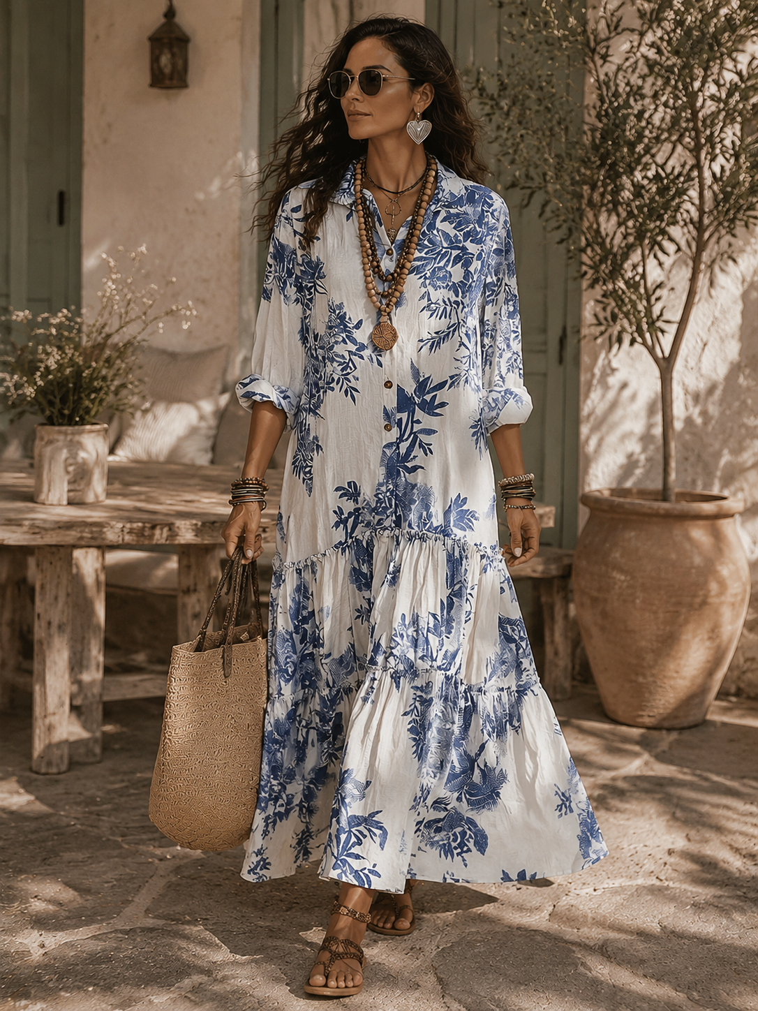 Bianca™ | Kwiatowa Sukienka Maxi Boho