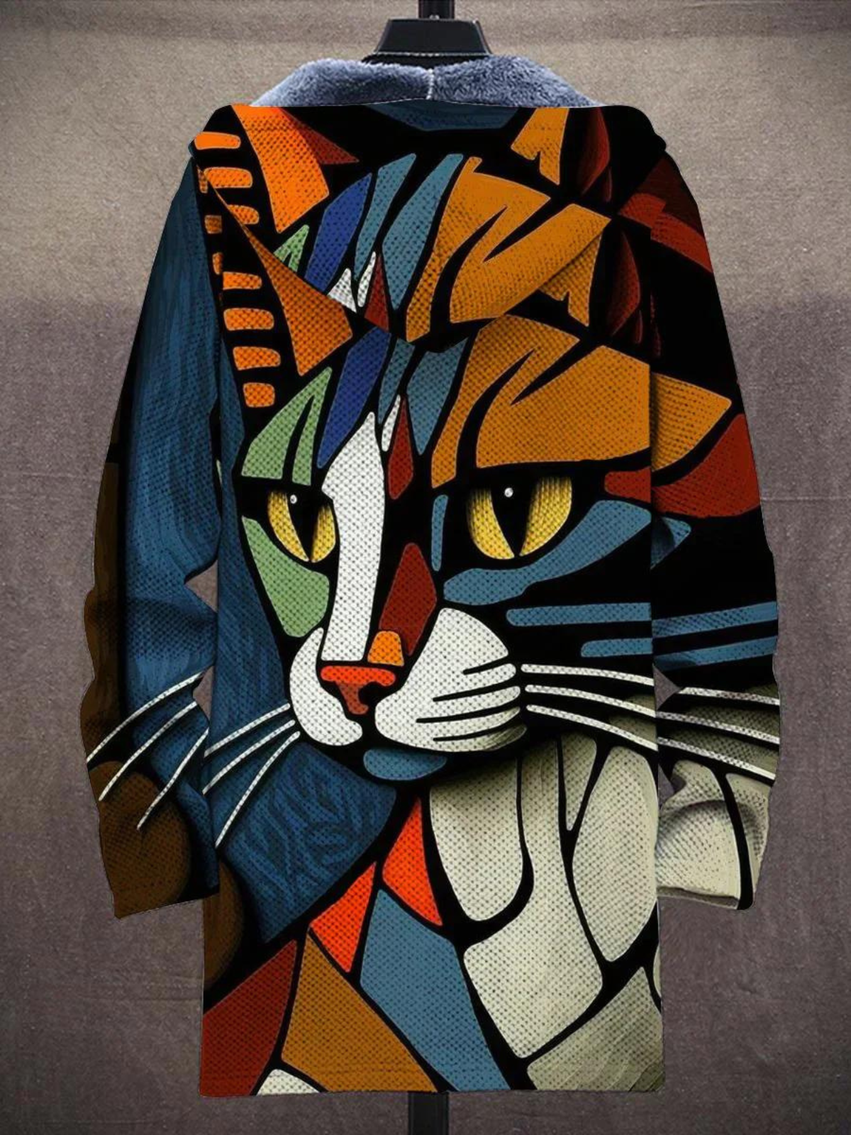 Elżbieta™ | Artystyczny Sweter z Kapturem