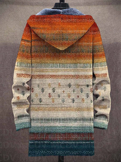Marta™ | Artystyczny Płaszcz-Sweter z Kapturem