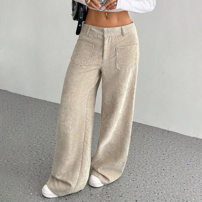 👖 Spodnie Julia™ – damskie spodnie z wysokim stanem i szerokimi nogawkami