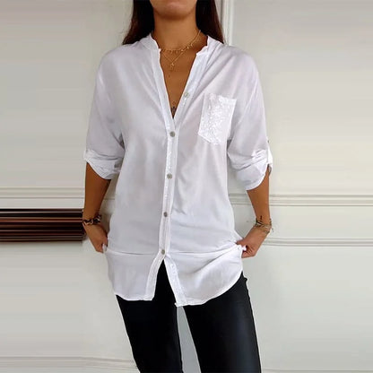 Marina™ | Elegancka koszula z cekinami