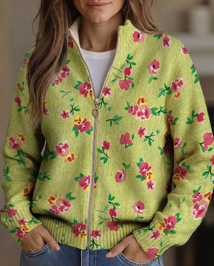 Constance™ | Rozpinany Sweter na Zamek