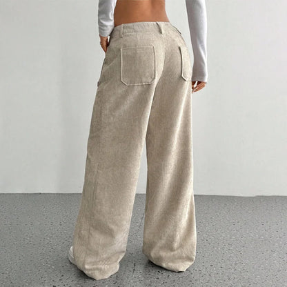 👖 Spodnie Julia™ – damskie spodnie z wysokim stanem i szerokimi nogawkami