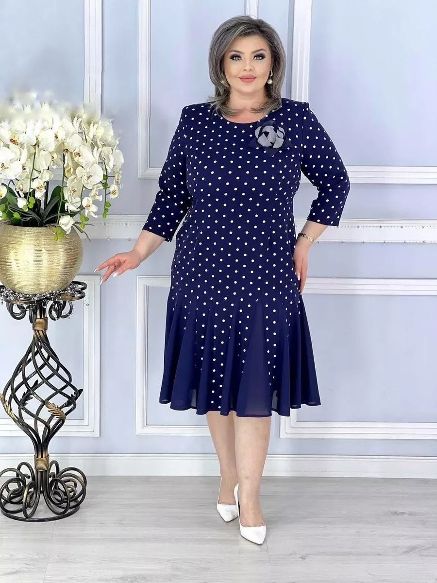 Zofia™ | Elegancka sukienka w kropki