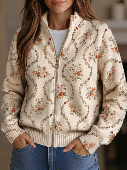 Persephone™ | Rozpinany Sweter na Zamek