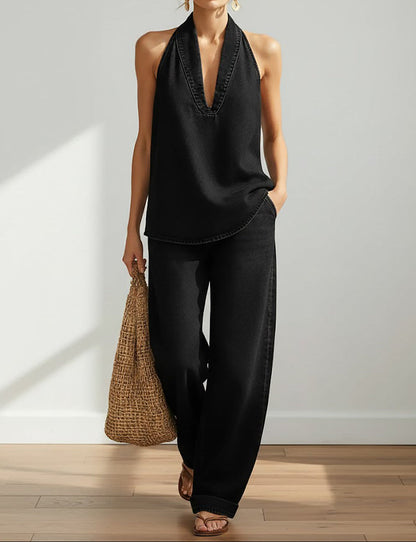 Ivy | Jeansowy komplet dwuczesiowy Vintage