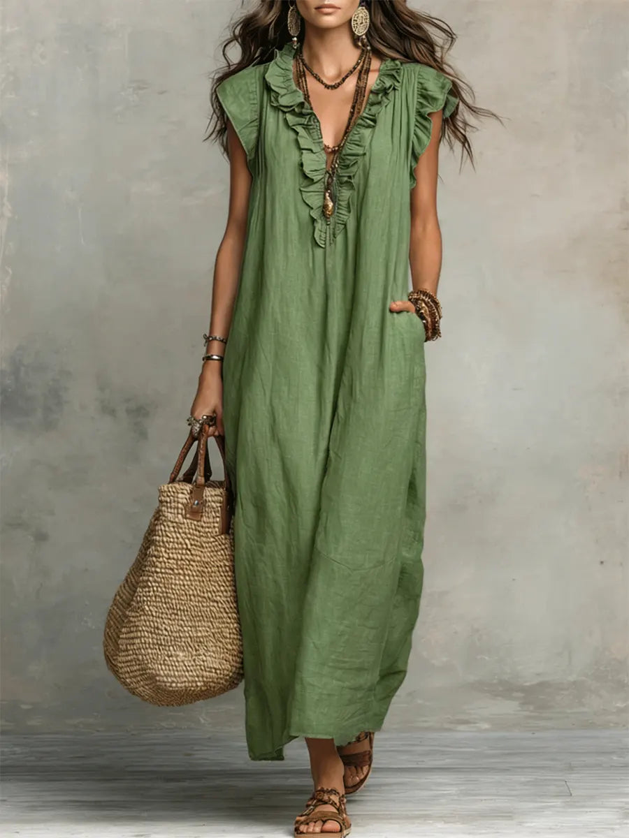 Zoey™ | Zwiewna Sukienka Maxi Boho