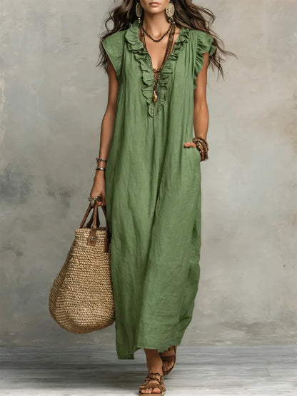 Zoey™ | Zwiewna Sukienka Maxi Boho