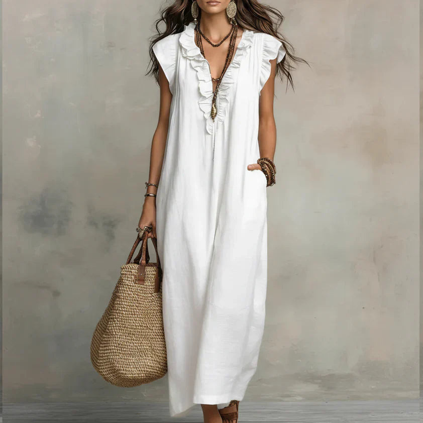 Zoey™ | Zwiewna Sukienka Maxi Boho