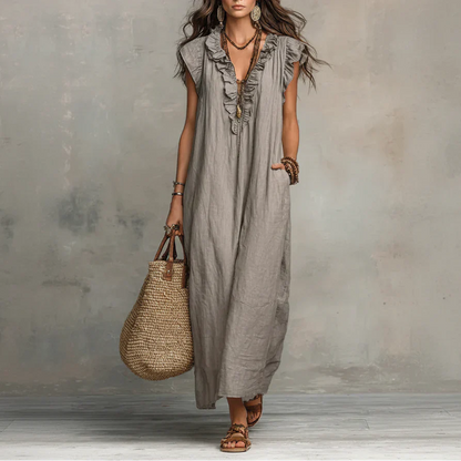Zoey™ | Zwiewna Sukienka Maxi Boho