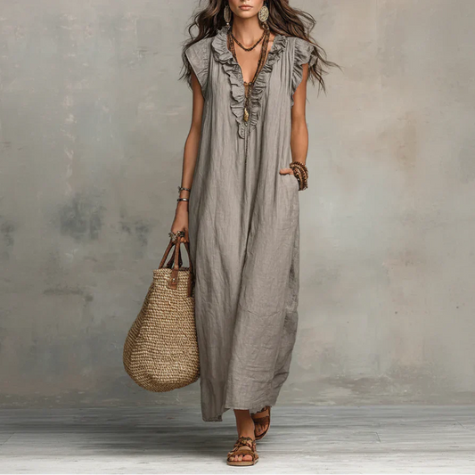Zoey™ | Zwiewna Sukienka Maxi Boho