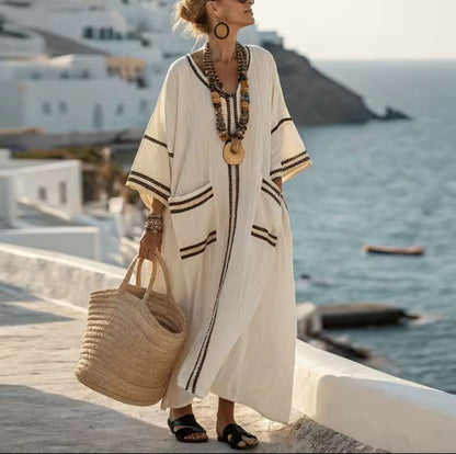 Mary™ | Elegancka letnia sukienka plażowa maxi